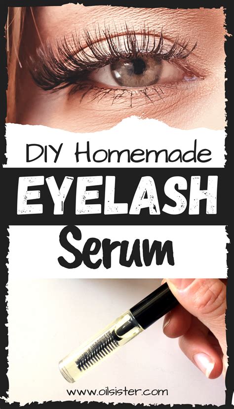 How do you make eyelash serum?