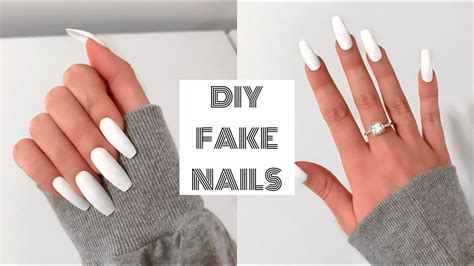 How do you make fake nails look professional?