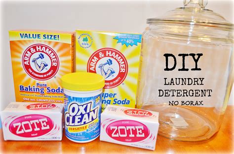 How do you make homemade detergent?