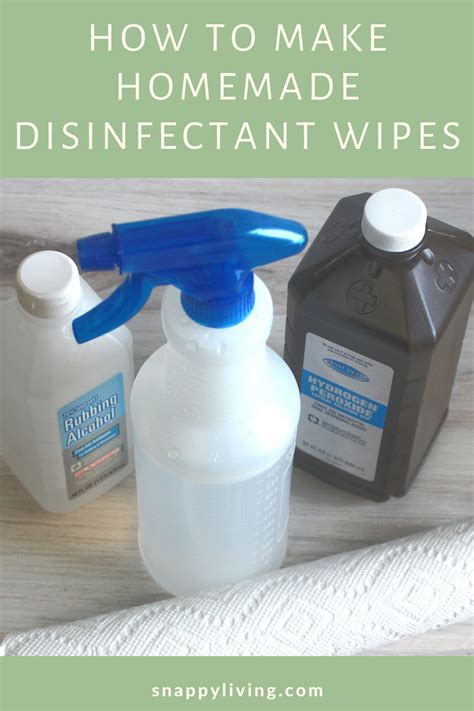 How do you make homemade disinfectant wash?