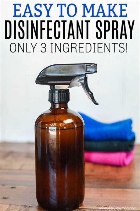 How do you make homemade laundry disinfectant?