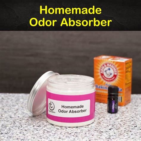 How do you make homemade odor absorber?