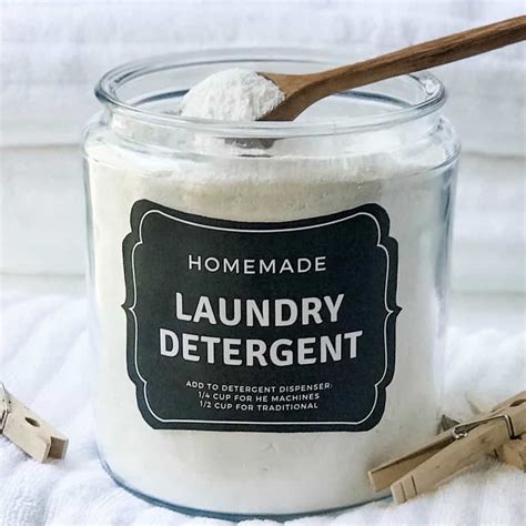 How do you make homemade washing machine detergent?