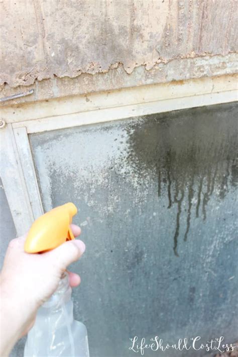 How do you make homemade water spot remover?