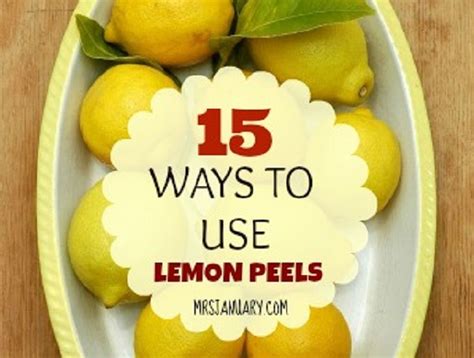 How do you make lemon peel spray?