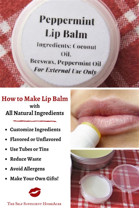 How do you make lip balm with 2 ingredients?