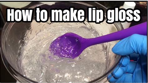 How do you make lipgloss formula?