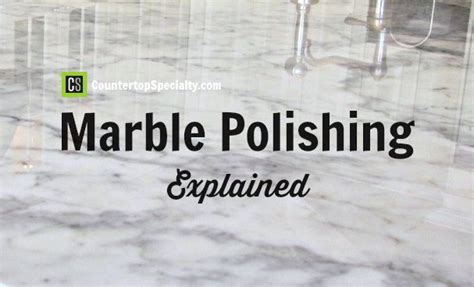 How do you make marble shine like a mirror?