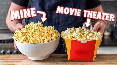 How do you make movie popcorn at home?