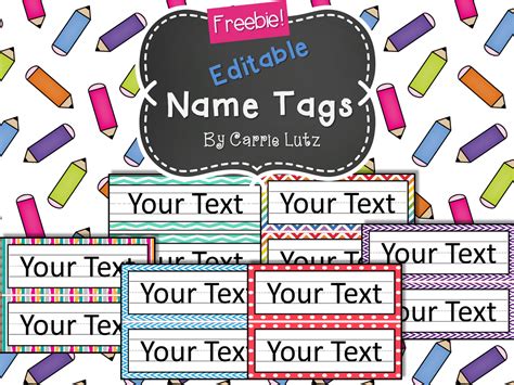 How do you make name tag labels?