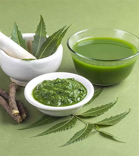 How do you make neem paste for infection?
