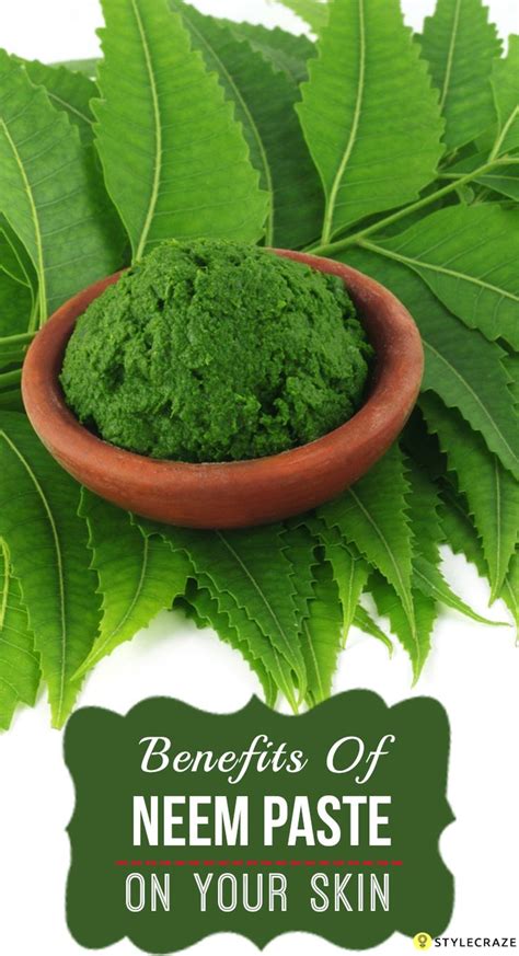 How do you make neem paste for skin allergies?