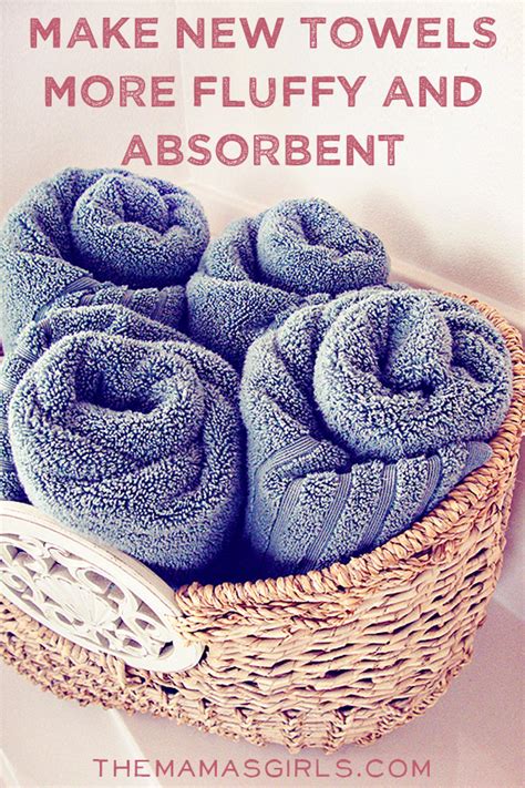 How do you make new towels more absorbent?