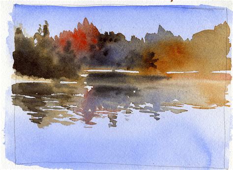 How do you make paint look like watercolor?