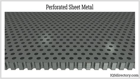 How do you make perforated sheets?