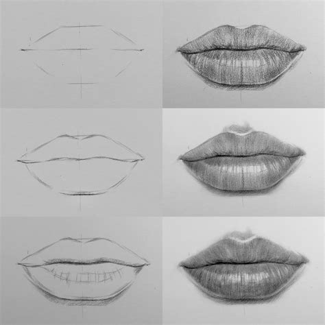How do you make realistic lips?