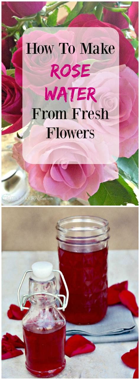 How do you make rose water?