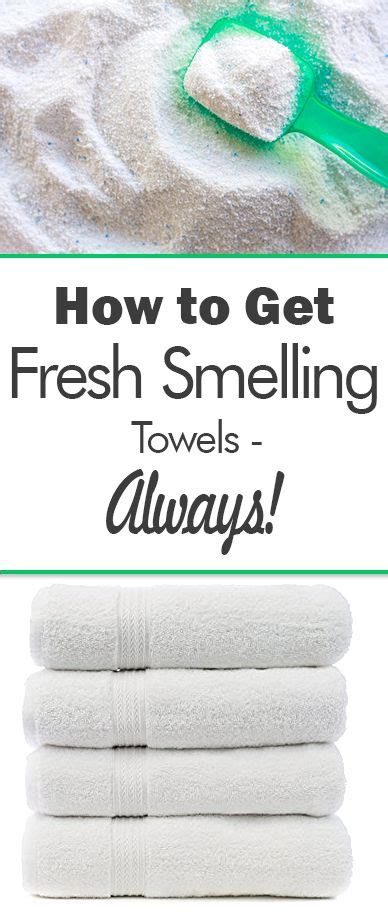 How do you make towels smell like hotel towels?