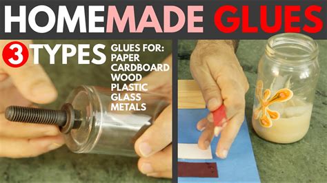 How do you make white glue at home?