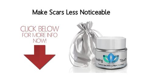 How do you make white scars less noticeable?