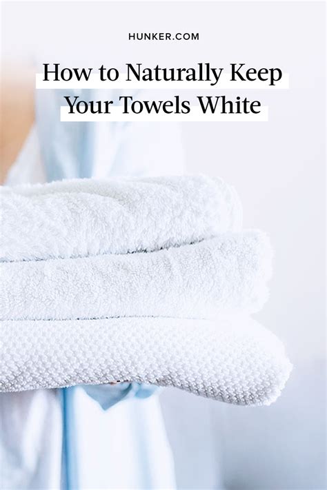 How do you make white towels white and fluffy again?