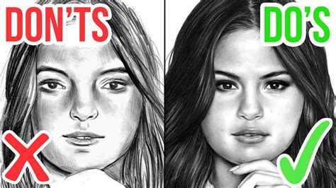 How do you make your drawings realistic?