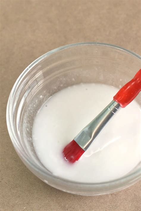 How do you make your own glue for kids?