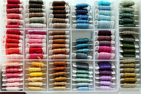 How do you manage embroidery floss?