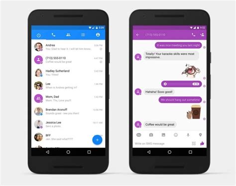 How do you manipulate messages on Messenger?
