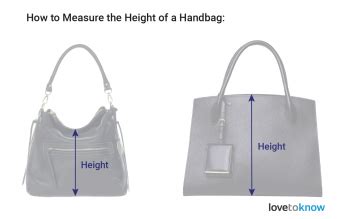 How do you measure a hand bag?