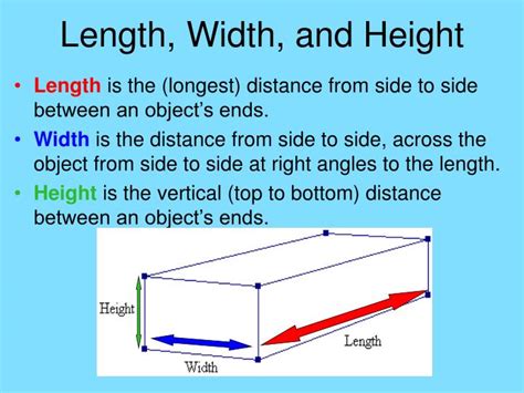 How do you measure length and breadth?