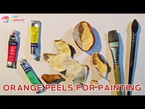 How do you measure orange peel in paint?