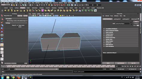 How do you merge close vertices in Maya?