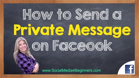 How do you message someone privately?