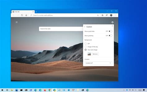 How do you modify Microsoft Edge?