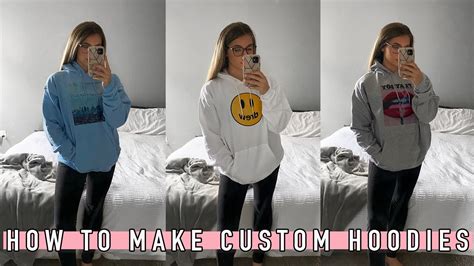 How do you modify a hoodie?