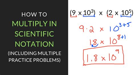 How do you multiply scientific notation?