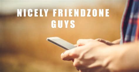 How do you nicely friendzone a guy over text?