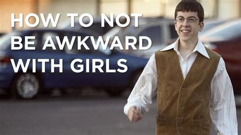 How do you not be awkward around a girl you like?
