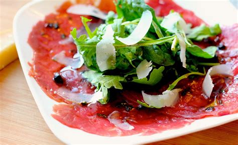 How do you not get sick from carpaccio?