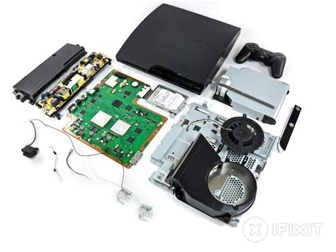 How do you open a PS3 Slim?