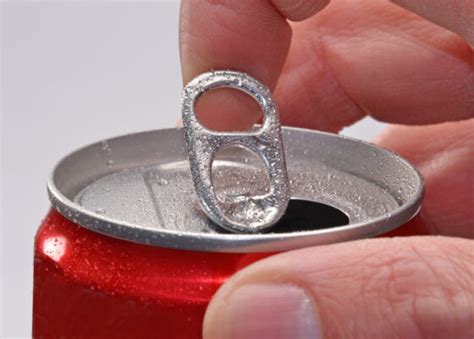 How do you open a beer can quietly?