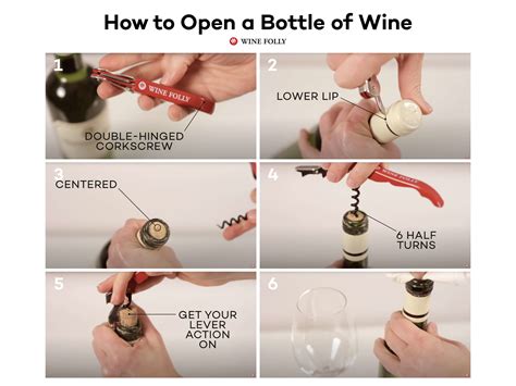 How do you open a wine?