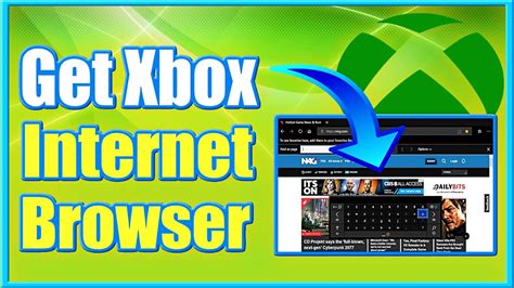 How do you open the Web browser on Xbox One?