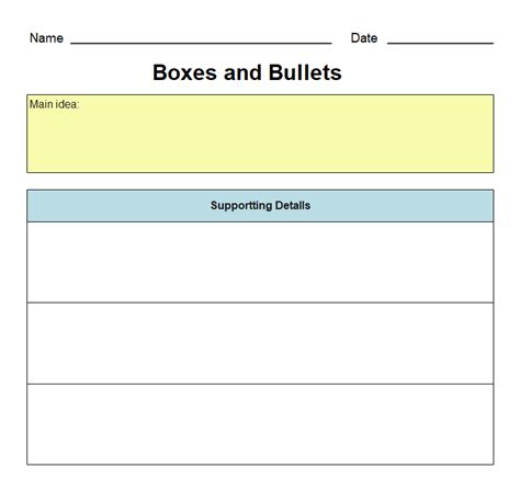 How do you organize bullets?