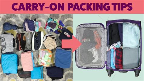 How do you pack a 2 week carry on?