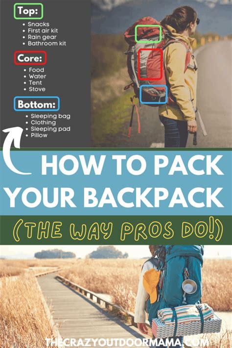 How do you pack a backpack like a pro?