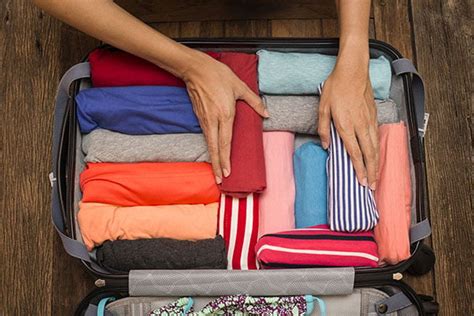 How do you pack clothes in a suitcase without wrinkles?