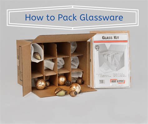 How do you pack delicate glassware?