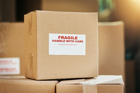 How do you pack fragile glass items?